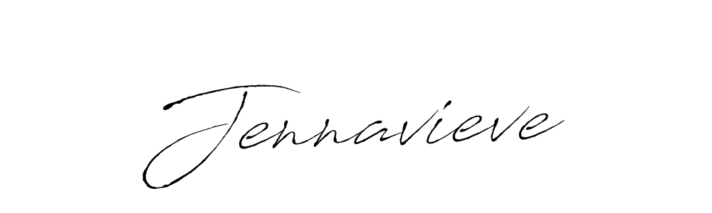 Create a beautiful signature design for name Jennavieve. With this signature (Antro_Vectra) fonts, you can make a handwritten signature for free. Jennavieve signature style 6 images and pictures png