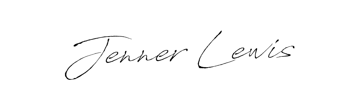 You should practise on your own different ways (Antro_Vectra) to write your name (Jenner Lewis) in signature. don't let someone else do it for you. Jenner Lewis signature style 6 images and pictures png
