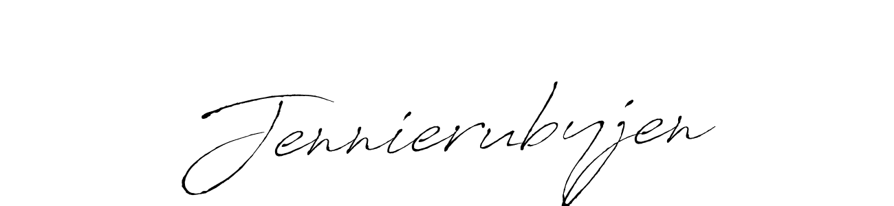 Jennierubyjen stylish signature style. Best Handwritten Sign (Antro_Vectra) for my name. Handwritten Signature Collection Ideas for my name Jennierubyjen. Jennierubyjen signature style 6 images and pictures png