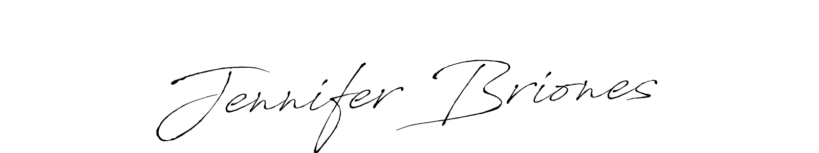 How to make Jennifer Briones signature? Antro_Vectra is a professional autograph style. Create handwritten signature for Jennifer Briones name. Jennifer Briones signature style 6 images and pictures png