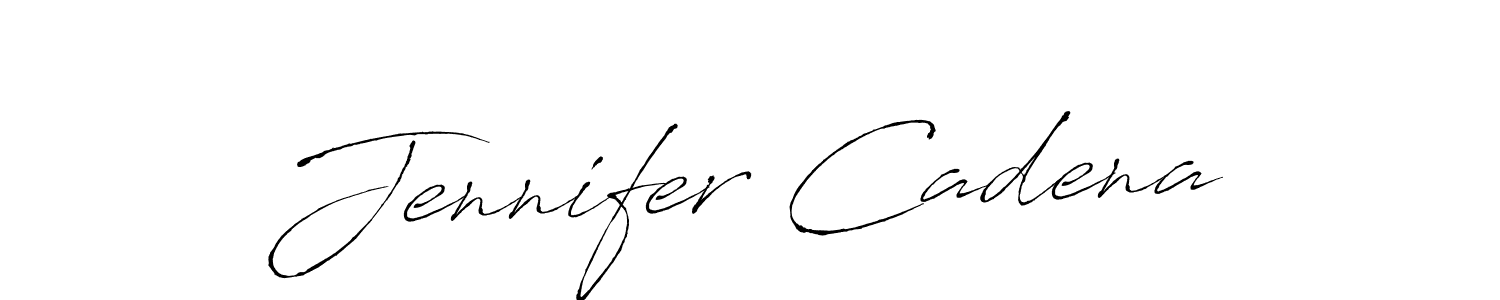 This is the best signature style for the Jennifer Cadena name. Also you like these signature font (Antro_Vectra). Mix name signature. Jennifer Cadena signature style 6 images and pictures png