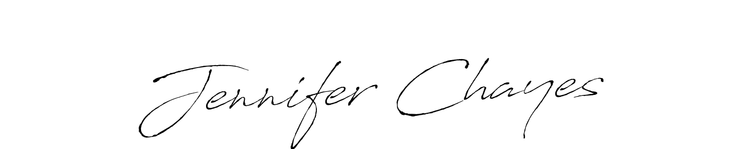 Design your own signature with our free online signature maker. With this signature software, you can create a handwritten (Antro_Vectra) signature for name Jennifer Chayes. Jennifer Chayes signature style 6 images and pictures png