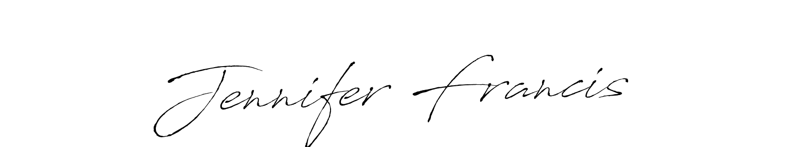 Make a short Jennifer Francis signature style. Manage your documents anywhere anytime using Antro_Vectra. Create and add eSignatures, submit forms, share and send files easily. Jennifer Francis signature style 6 images and pictures png