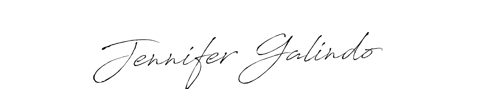 How to make Jennifer Galindo signature? Antro_Vectra is a professional autograph style. Create handwritten signature for Jennifer Galindo name. Jennifer Galindo signature style 6 images and pictures png