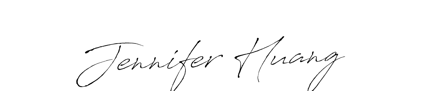 Make a beautiful signature design for name Jennifer Huang. With this signature (Antro_Vectra) style, you can create a handwritten signature for free. Jennifer Huang signature style 6 images and pictures png