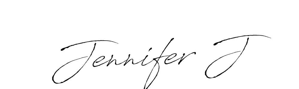 The best way (Antro_Vectra) to make a short signature is to pick only two or three words in your name. The name Jennifer J include a total of six letters. For converting this name. Jennifer J signature style 6 images and pictures png