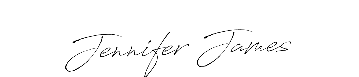 Use a signature maker to create a handwritten signature online. With this signature software, you can design (Antro_Vectra) your own signature for name Jennifer James. Jennifer James signature style 6 images and pictures png