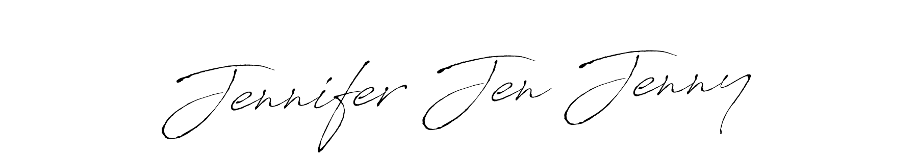 Also You can easily find your signature by using the search form. We will create Jennifer Jen Jenny name handwritten signature images for you free of cost using Antro_Vectra sign style. Jennifer Jen Jenny signature style 6 images and pictures png