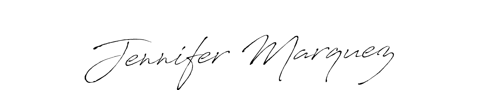 Jennifer Marquez stylish signature style. Best Handwritten Sign (Antro_Vectra) for my name. Handwritten Signature Collection Ideas for my name Jennifer Marquez. Jennifer Marquez signature style 6 images and pictures png