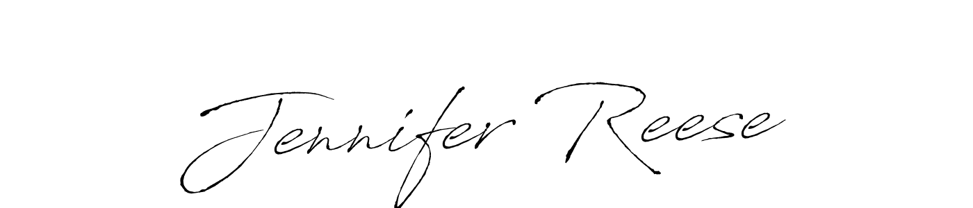Create a beautiful signature design for name Jennifer Reese. With this signature (Antro_Vectra) fonts, you can make a handwritten signature for free. Jennifer Reese signature style 6 images and pictures png