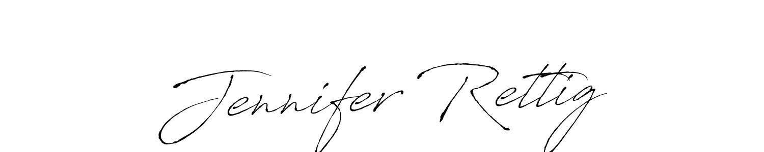 The best way (Antro_Vectra) to make a short signature is to pick only two or three words in your name. The name Jennifer Rettig include a total of six letters. For converting this name. Jennifer Rettig signature style 6 images and pictures png