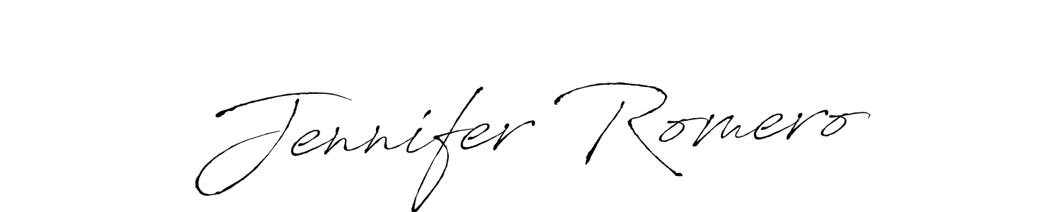 Similarly Antro_Vectra is the best handwritten signature design. Signature creator online .You can use it as an online autograph creator for name Jennifer Romero. Jennifer Romero signature style 6 images and pictures png