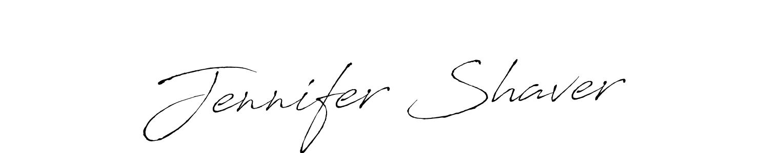 Design your own signature with our free online signature maker. With this signature software, you can create a handwritten (Antro_Vectra) signature for name Jennifer Shaver. Jennifer Shaver signature style 6 images and pictures png