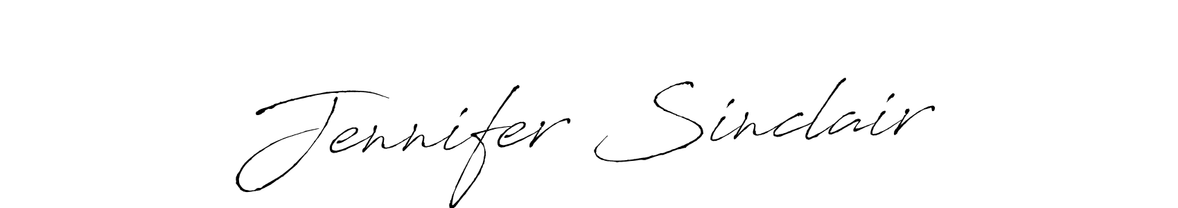 Design your own signature with our free online signature maker. With this signature software, you can create a handwritten (Antro_Vectra) signature for name Jennifer Sinclair. Jennifer Sinclair signature style 6 images and pictures png