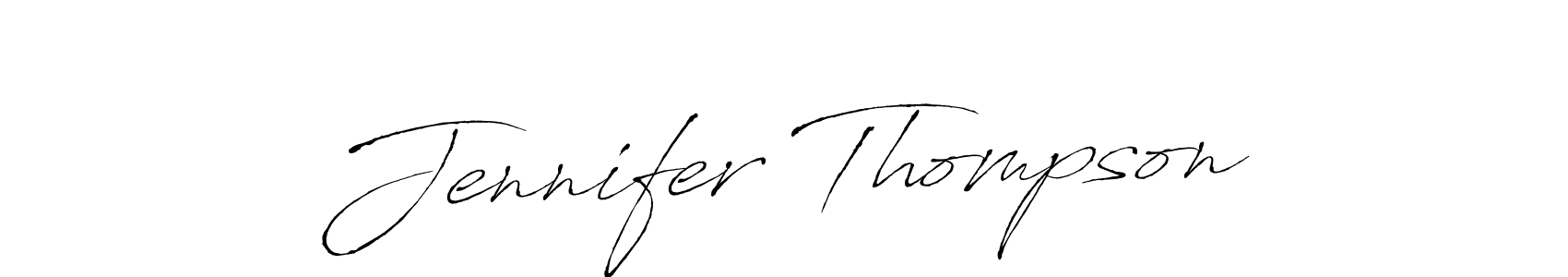 Use a signature maker to create a handwritten signature online. With this signature software, you can design (Antro_Vectra) your own signature for name Jennifer Thompson. Jennifer Thompson signature style 6 images and pictures png