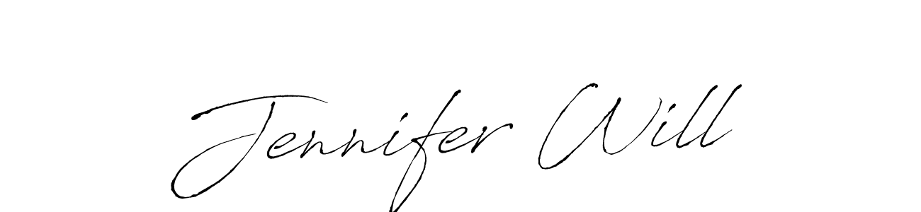How to Draw Jennifer Will signature style? Antro_Vectra is a latest design signature styles for name Jennifer Will. Jennifer Will signature style 6 images and pictures png