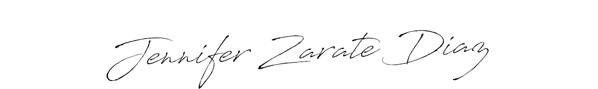 Design your own signature with our free online signature maker. With this signature software, you can create a handwritten (Antro_Vectra) signature for name Jennifer Zarate Diaz. Jennifer Zarate Diaz signature style 6 images and pictures png