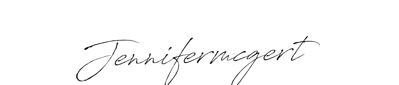 Design your own signature with our free online signature maker. With this signature software, you can create a handwritten (Antro_Vectra) signature for name Jennifermcgert. Jennifermcgert signature style 6 images and pictures png