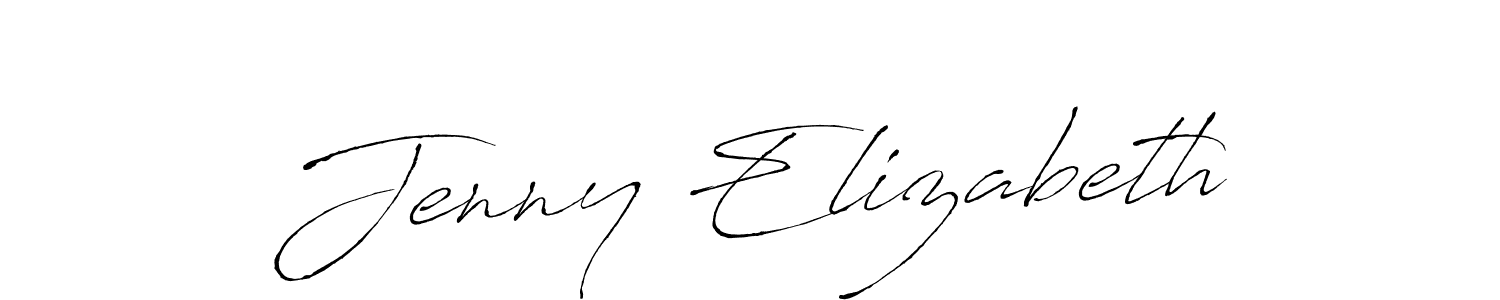 How to make Jenny Elizabeth signature? Antro_Vectra is a professional autograph style. Create handwritten signature for Jenny Elizabeth name. Jenny Elizabeth signature style 6 images and pictures png