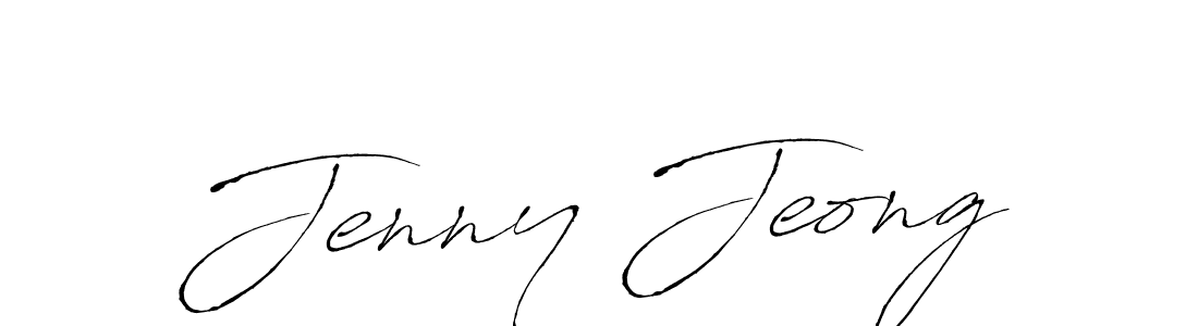 Create a beautiful signature design for name Jenny Jeong. With this signature (Antro_Vectra) fonts, you can make a handwritten signature for free. Jenny Jeong signature style 6 images and pictures png