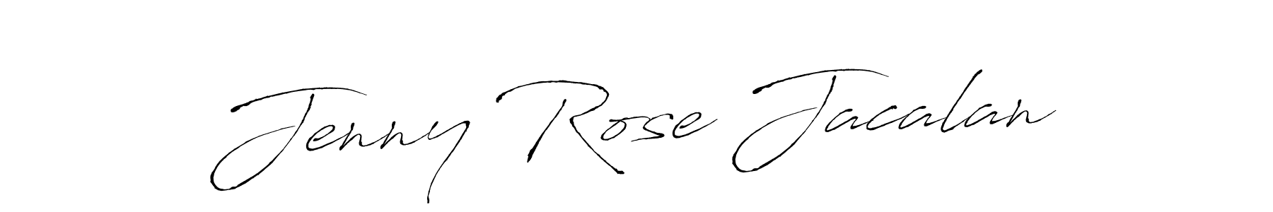 Also we have Jenny Rose Jacalan name is the best signature style. Create professional handwritten signature collection using Antro_Vectra autograph style. Jenny Rose Jacalan signature style 6 images and pictures png