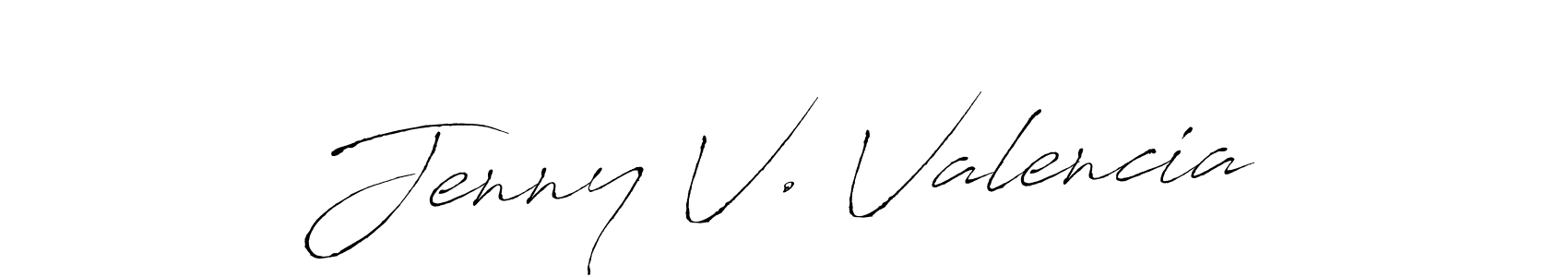 Similarly Antro_Vectra is the best handwritten signature design. Signature creator online .You can use it as an online autograph creator for name Jenny V. Valencia. Jenny V. Valencia signature style 6 images and pictures png