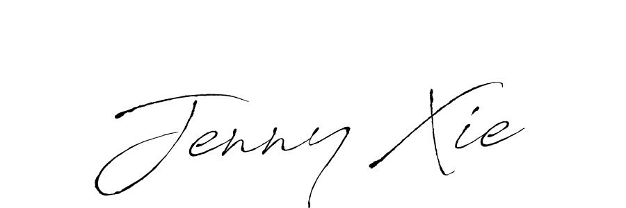 How to make Jenny Xie signature? Antro_Vectra is a professional autograph style. Create handwritten signature for Jenny Xie name. Jenny Xie signature style 6 images and pictures png