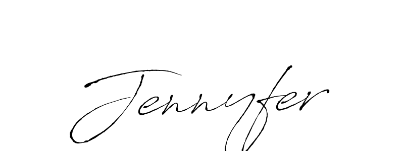 You should practise on your own different ways (Antro_Vectra) to write your name (Jennyfer) in signature. don't let someone else do it for you. Jennyfer signature style 6 images and pictures png