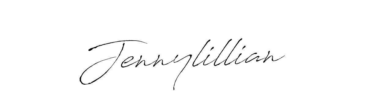 Also You can easily find your signature by using the search form. We will create Jennylillian name handwritten signature images for you free of cost using Antro_Vectra sign style. Jennylillian signature style 6 images and pictures png