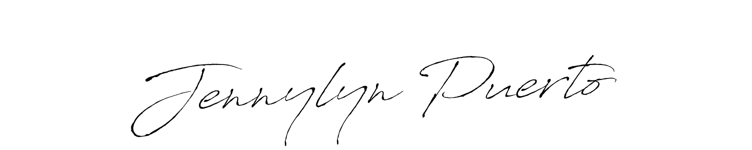 Also we have Jennylyn Puerto name is the best signature style. Create professional handwritten signature collection using Antro_Vectra autograph style. Jennylyn Puerto signature style 6 images and pictures png