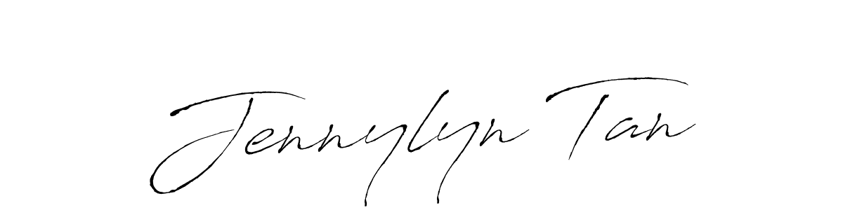 Create a beautiful signature design for name Jennylyn Tan. With this signature (Antro_Vectra) fonts, you can make a handwritten signature for free. Jennylyn Tan signature style 6 images and pictures png