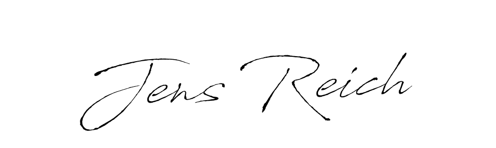 Make a beautiful signature design for name Jens Reich. With this signature (Antro_Vectra) style, you can create a handwritten signature for free. Jens Reich signature style 6 images and pictures png