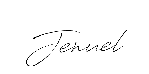 How to Draw Jenuel signature style? Antro_Vectra is a latest design signature styles for name Jenuel. Jenuel signature style 6 images and pictures png