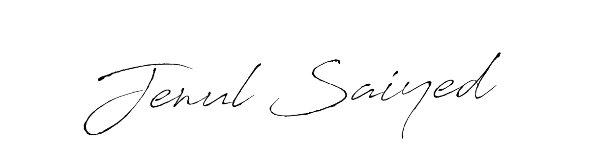 Here are the top 10 professional signature styles for the name Jenul Saiyed. These are the best autograph styles you can use for your name. Jenul Saiyed signature style 6 images and pictures png