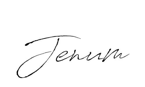 Best and Professional Signature Style for Jenum. Antro_Vectra Best Signature Style Collection. Jenum signature style 6 images and pictures png