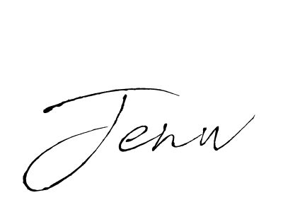 Make a beautiful signature design for name Jenw. Use this online signature maker to create a handwritten signature for free. Jenw signature style 6 images and pictures png