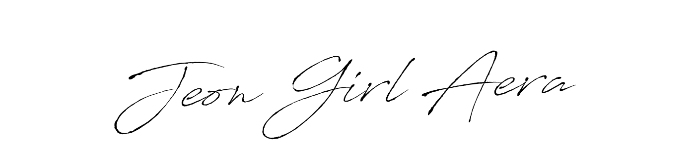 This is the best signature style for the Jeon Girl Aera name. Also you like these signature font (Antro_Vectra). Mix name signature. Jeon Girl Aera signature style 6 images and pictures png