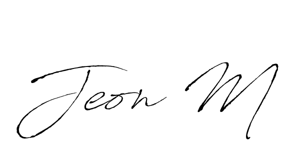 Also You can easily find your signature by using the search form. We will create Jeon M name handwritten signature images for you free of cost using Antro_Vectra sign style. Jeon M signature style 6 images and pictures png