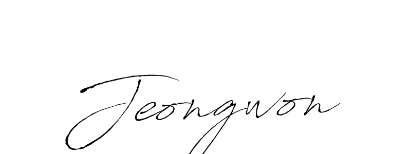 Make a beautiful signature design for name Jeongwon. Use this online signature maker to create a handwritten signature for free. Jeongwon signature style 6 images and pictures png