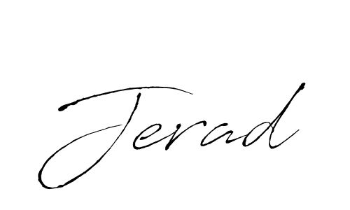 Antro_Vectra is a professional signature style that is perfect for those who want to add a touch of class to their signature. It is also a great choice for those who want to make their signature more unique. Get Jerad name to fancy signature for free. Jerad signature style 6 images and pictures png