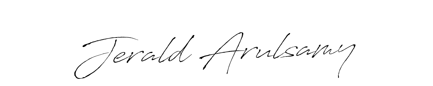 Best and Professional Signature Style for Jerald Arulsamy. Antro_Vectra Best Signature Style Collection. Jerald Arulsamy signature style 6 images and pictures png