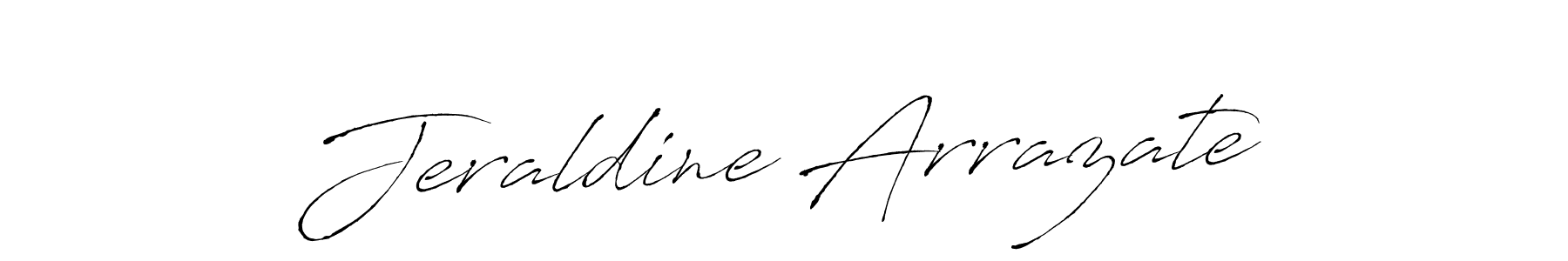 Best and Professional Signature Style for Jeraldine Arrazate. Antro_Vectra Best Signature Style Collection. Jeraldine Arrazate signature style 6 images and pictures png