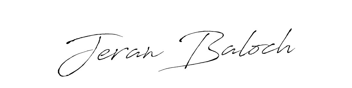 How to make Jeran Baloch signature? Antro_Vectra is a professional autograph style. Create handwritten signature for Jeran Baloch name. Jeran Baloch signature style 6 images and pictures png