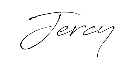 It looks like you need a new signature style for name Jercy. Design unique handwritten (Antro_Vectra) signature with our free signature maker in just a few clicks. Jercy signature style 6 images and pictures png