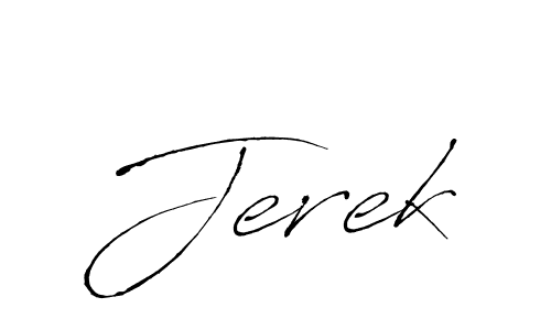 if you are searching for the best signature style for your name Jerek. so please give up your signature search. here we have designed multiple signature styles  using Antro_Vectra. Jerek signature style 6 images and pictures png