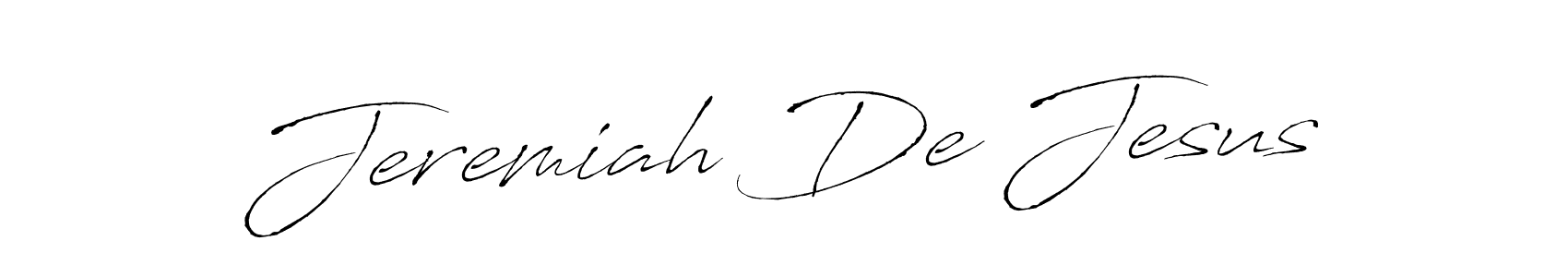 Jeremiah De Jesus stylish signature style. Best Handwritten Sign (Antro_Vectra) for my name. Handwritten Signature Collection Ideas for my name Jeremiah De Jesus. Jeremiah De Jesus signature style 6 images and pictures png