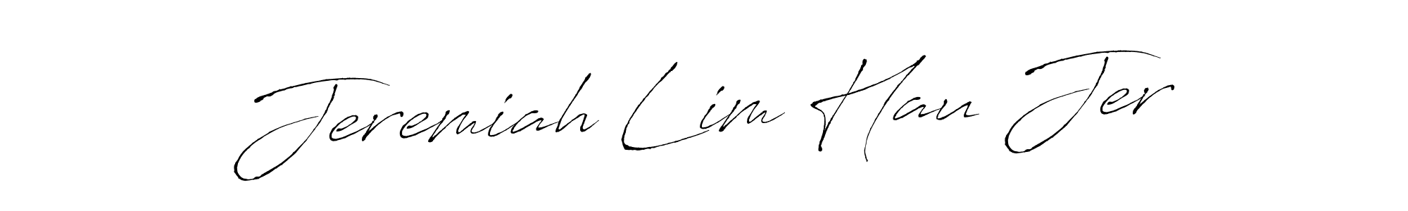 Jeremiah Lim Hau Jer stylish signature style. Best Handwritten Sign (Antro_Vectra) for my name. Handwritten Signature Collection Ideas for my name Jeremiah Lim Hau Jer. Jeremiah Lim Hau Jer signature style 6 images and pictures png