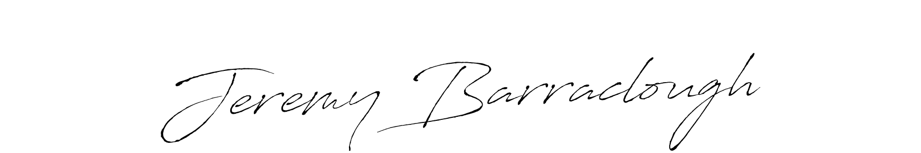 Design your own signature with our free online signature maker. With this signature software, you can create a handwritten (Antro_Vectra) signature for name Jeremy Barraclough. Jeremy Barraclough signature style 6 images and pictures png
