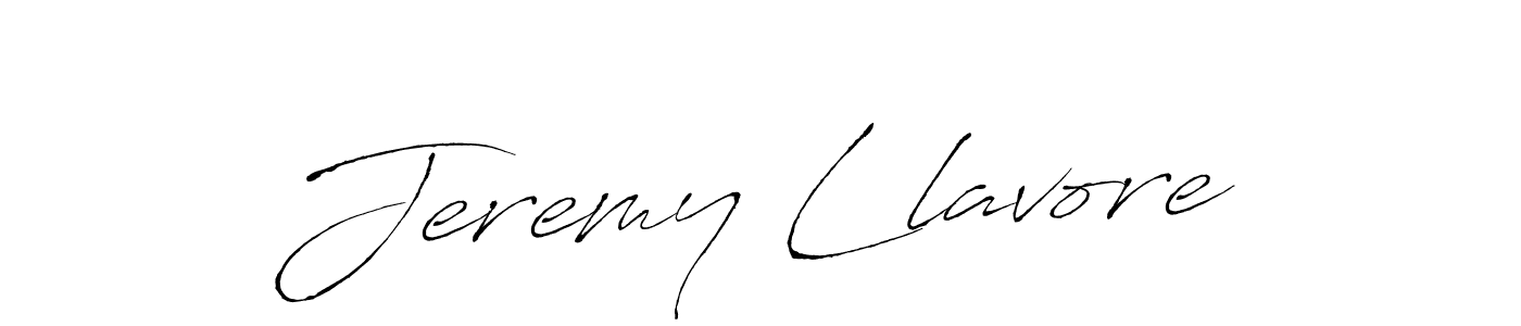 How to make Jeremy Llavore signature? Antro_Vectra is a professional autograph style. Create handwritten signature for Jeremy Llavore name. Jeremy Llavore signature style 6 images and pictures png