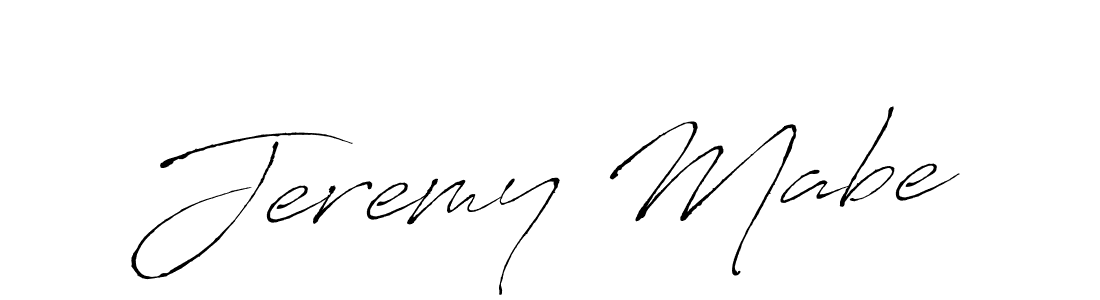 Design your own signature with our free online signature maker. With this signature software, you can create a handwritten (Antro_Vectra) signature for name Jeremy Mabe. Jeremy Mabe signature style 6 images and pictures png